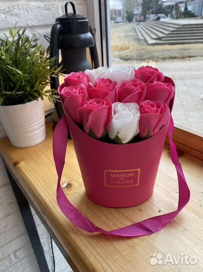 Букет из мыльных роз на последний звонок