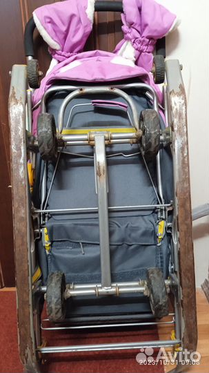 Санки коляска ника