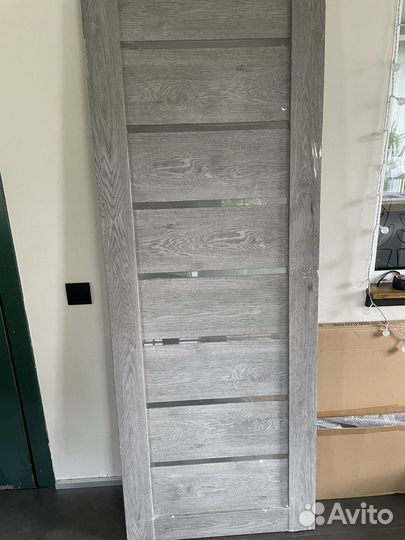 Двери межкомнатные 70х200 серая