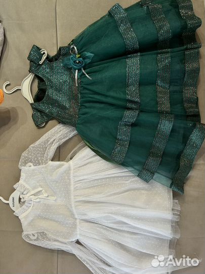 Платья детские праздничные на рост 104-116