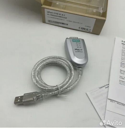 Конвектор moxa UPort 1110 RS-232 USB-to-serial