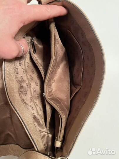 Сумка эконика натуральная кожа