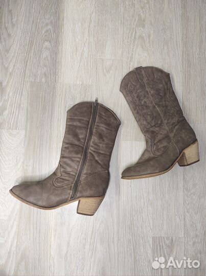 Казаки женские 38 размер натуральная кожа