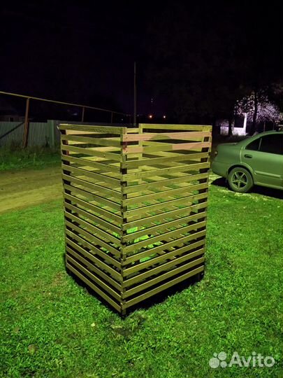 Декоративное ограждение деревье