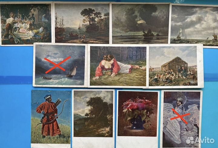 Открытки Начало прошлого века Искусство Вожди