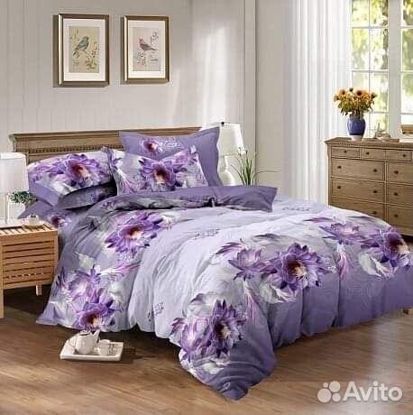 Комплект постельного белья семейный, новый