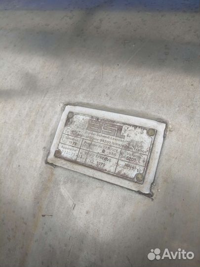 Бочка нержавеющая 6 м2