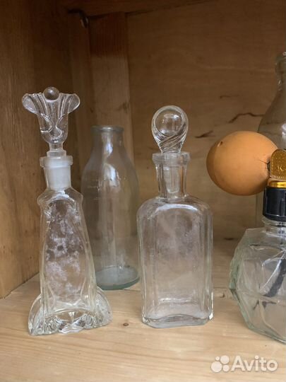 Флаконы от духов СССР, стеклянки СССР
