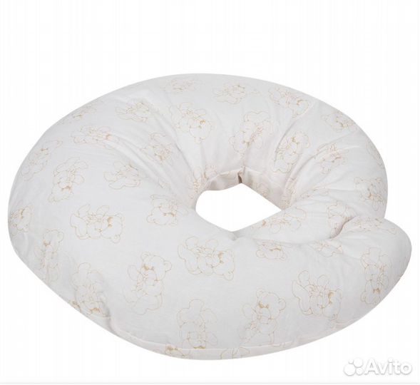 Подушка для кормления leader kids кофейные мишки