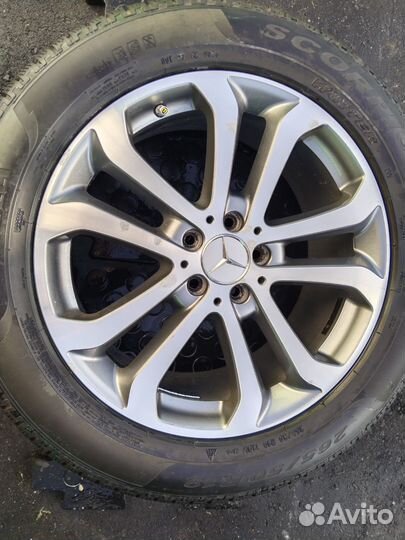 Колеса на mercedes r19 зимние (4шт)
