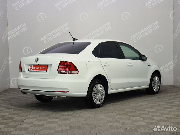 Volkswagen Polo 1.6 МТ, 2018, 111 541 км