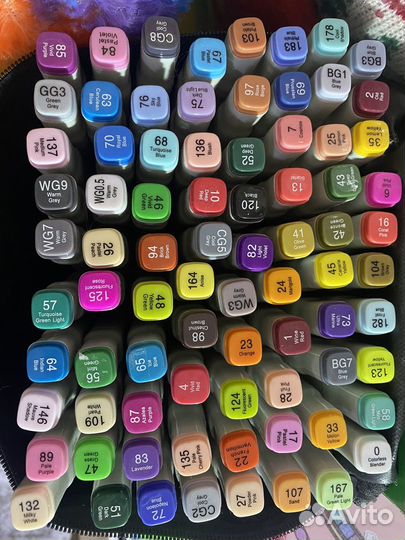 Новый набор скетч-маркеров mazari