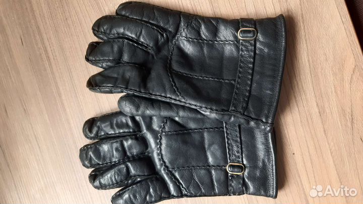 Перчатки мужские зимние натуральная кожа