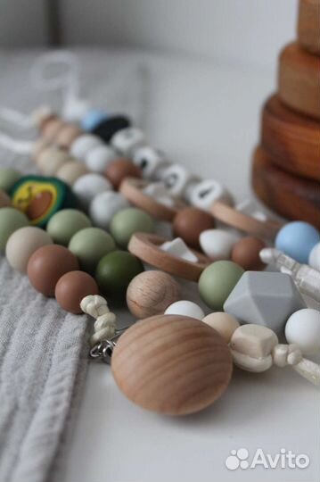 Держатель для пустышки, грызунок