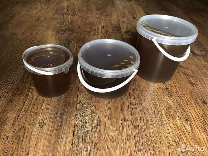 Мёд разнотравие, свежой качки