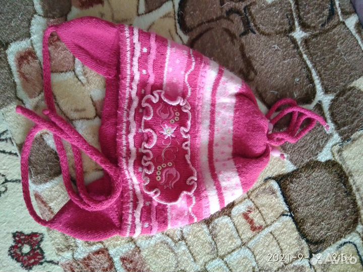 Зимний комбинезон для девочки рост 98