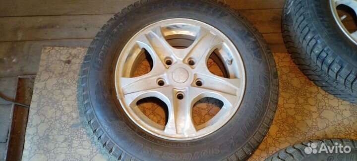 Комплект литых зимних коес r16 шипы