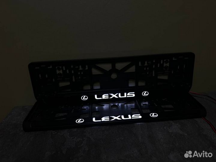 Рамка номера с подсветкой LED