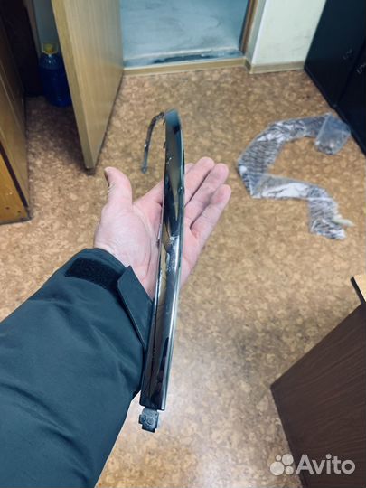 Накладка на бампер Audi A8 D4