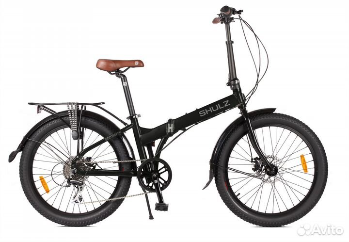 Cкладной велосипед Shulz Easy Fat черный