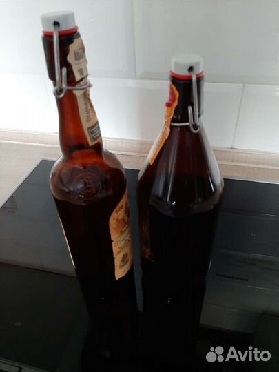 Бутылки с бугельной пробкой