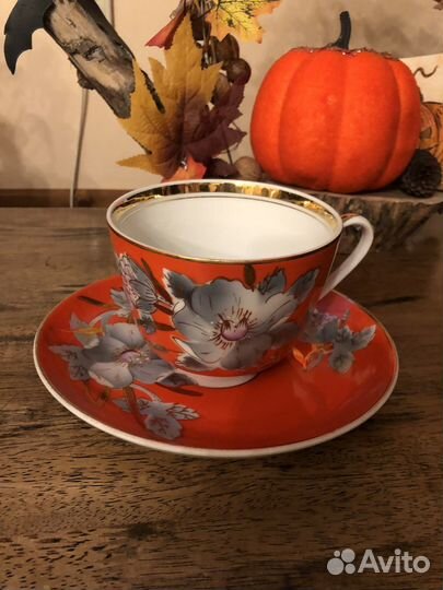 Гигантская чайная пара Мальва СССР