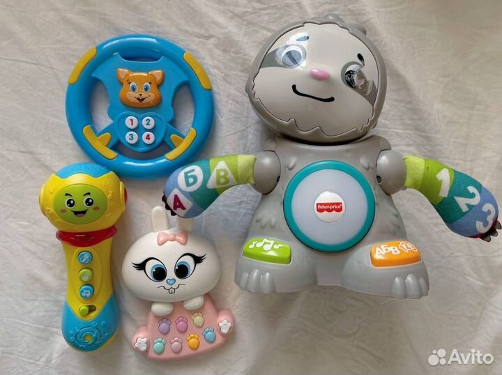 Музыкальные игрушки пакетом