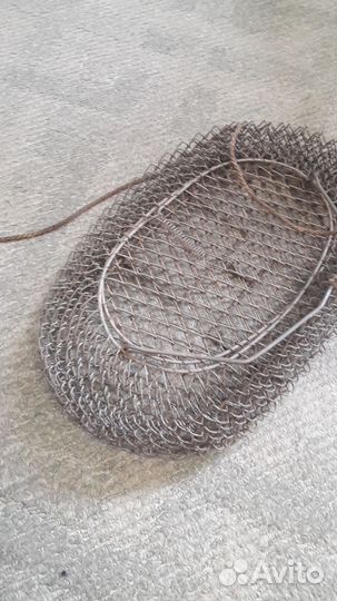 Садок рыболовный металлический