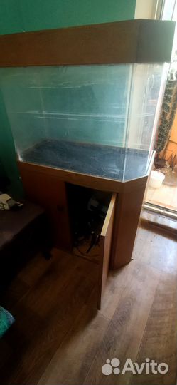 Аквариум 140л с тобой и крышкой