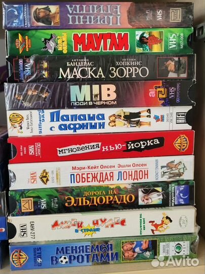 VHS кассеты и Музыкальные dvd диски