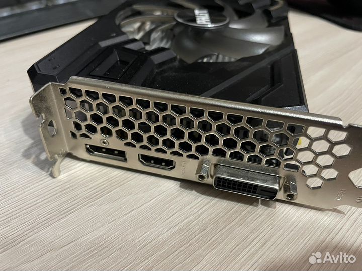 Видеокарта gtx 1650 super palit stormX oc
