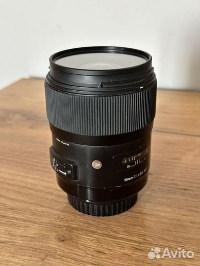 Объектив sigma 35 mm 1 4 canon