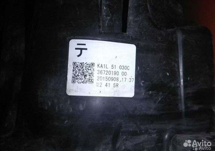 Фара правая для Мазда сх-5 LED 2 линзы ксенон KA1L