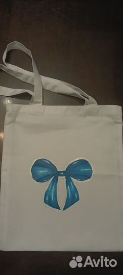 Шоппер с бантиком