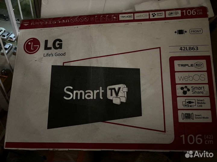Телевизор LG SMART TV 42