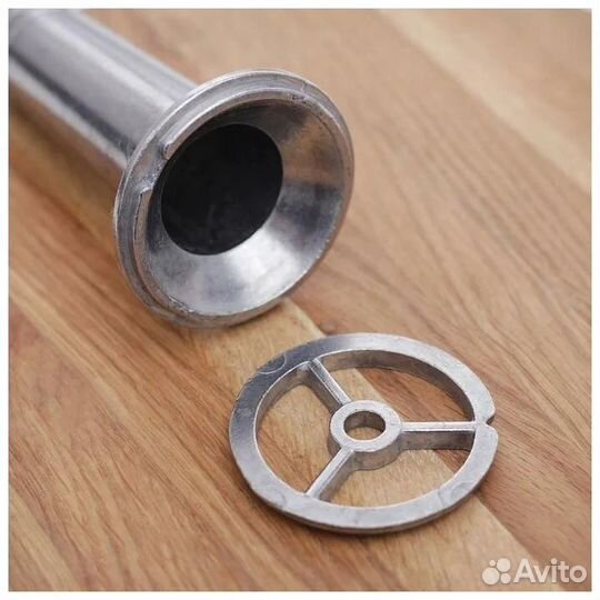 Насадка на мясорубку для набивки колбасы