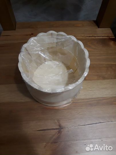 Горшочек деревянный