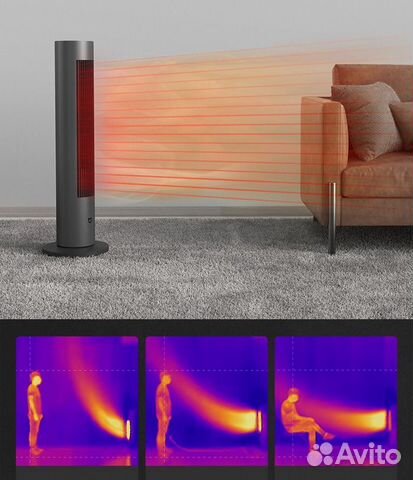 Напольный вентилятор-обогреватель Xiaomi