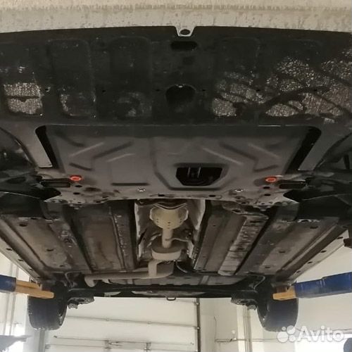 Защита картера и кпп Hyundai Solaris (2017-2022)