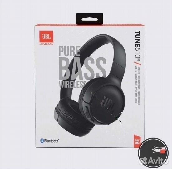 Беспроводные наушники jbl tune 510bt