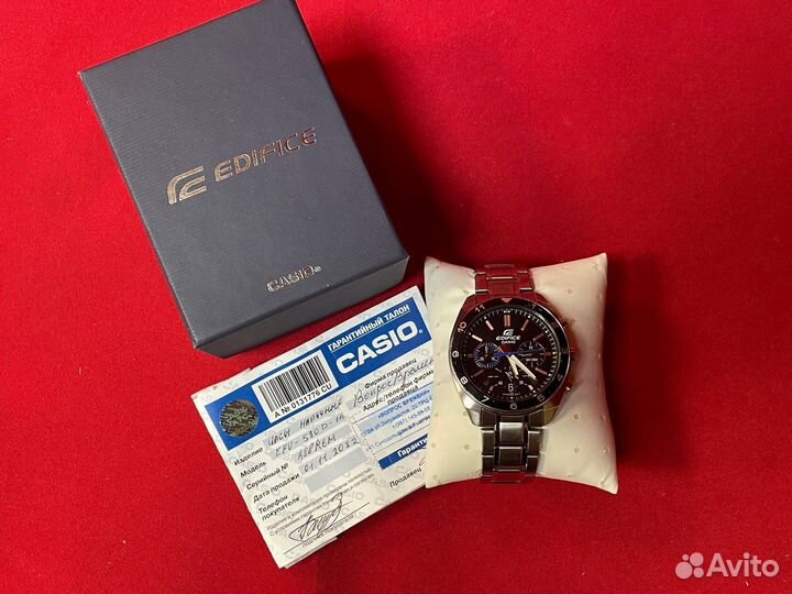 Часы casio Edifice efv-590d-1a