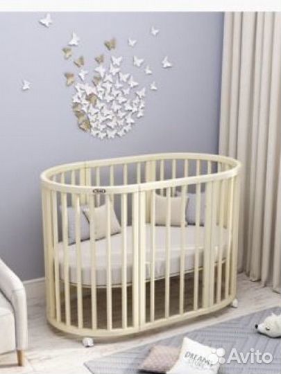 Круглая кровать-трансформер 8В1 dreams премиум