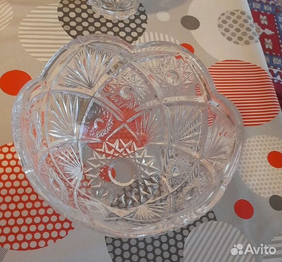 Ваза хрустальная СССР