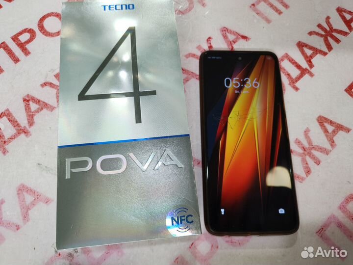 Tecno Pova 4, 8/128 ГБ