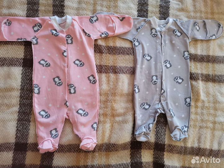 Комбинезоны с начесом 62 размер