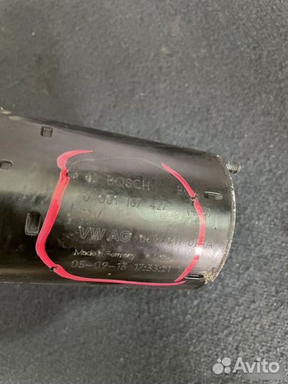 Стартер Audi A4 B7 2.0 турбо BWE 2004—2009