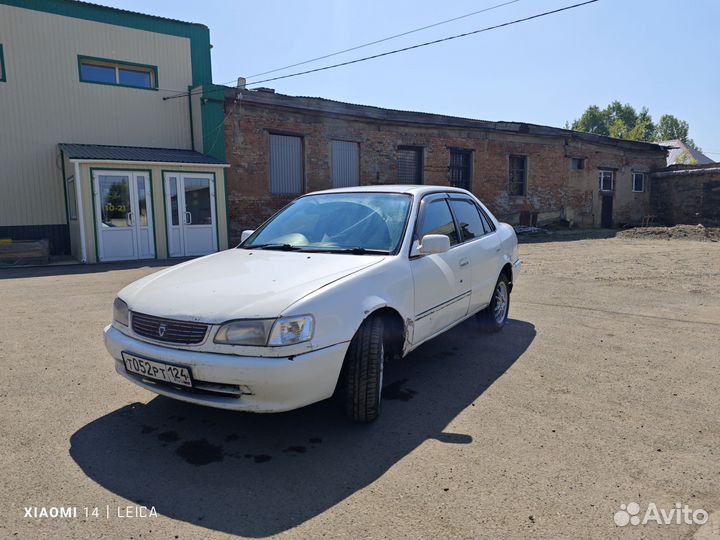 Салон toyota corolla ае110
