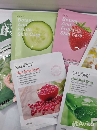 Тканевая маска для лица