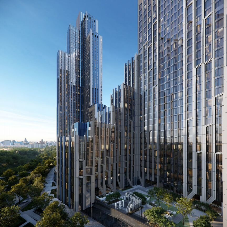 2-к. квартира, 61,9 м², 7/56 эт.