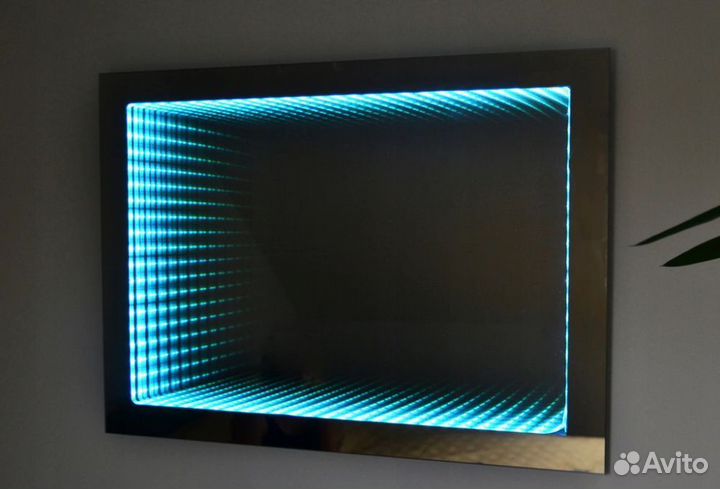 Зеркало 3д с подсветкой